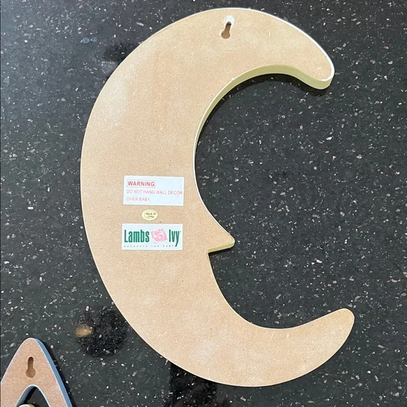 Lambs & Ivy Stars and Moon Nursery Baby Wall Decor - Picture 12 of 13